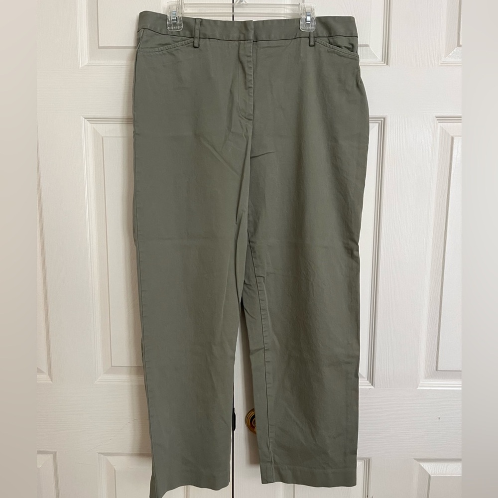 Talbots Olive green Chinos